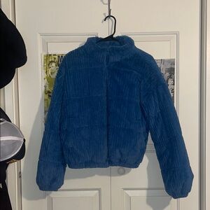 Wild Fable Blue Bomber Jacket
